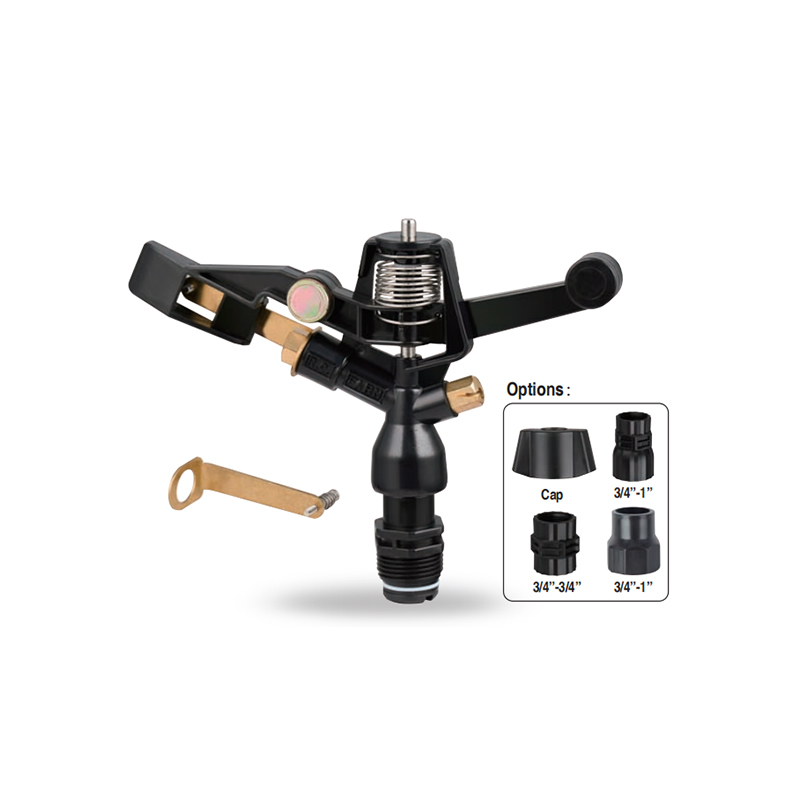 Irrigatore per irrigazione agricola DC-S12-1 (RC-160-N) POM con ugelli in ottone